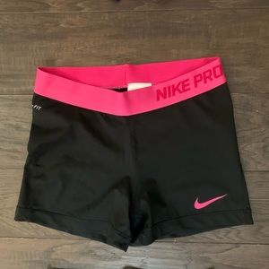 Nike Pro Spandex Shorts. Size M.
